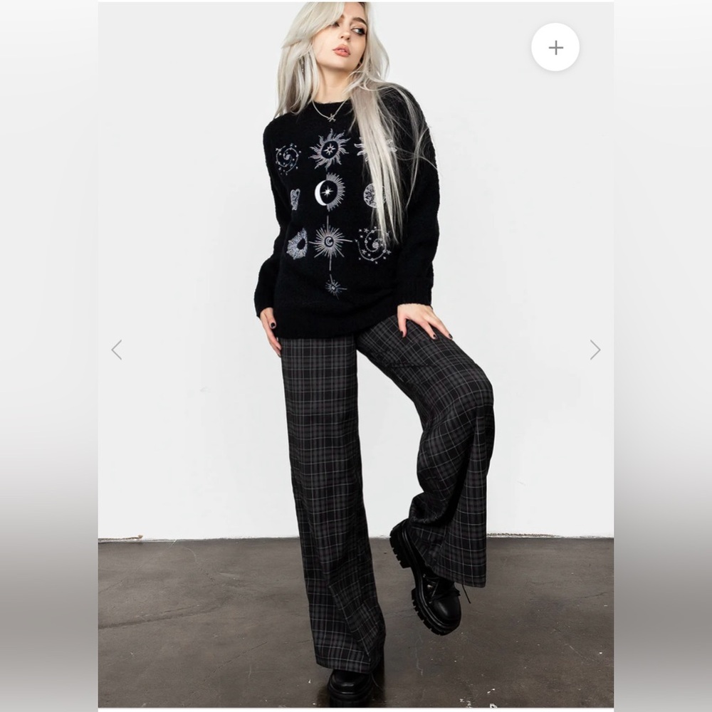 RARE Disturbia Celestial Embroidered Sweater - Picture 9 of 14